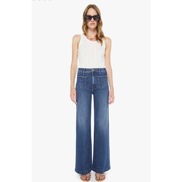 MOTHER Denim - MOTHER Hustler Roller Patch Pocket Skimp Jeans